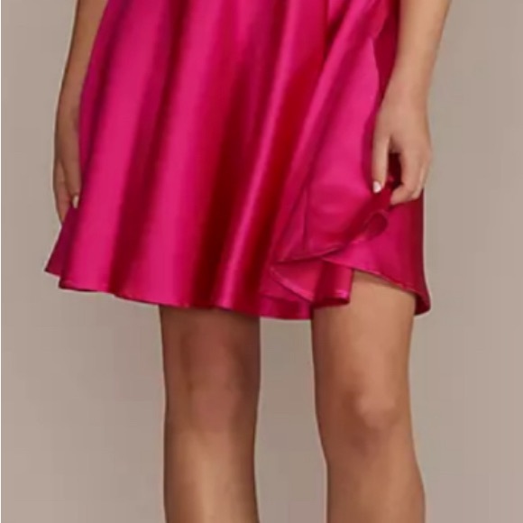 Jules & Cleo Homecoming dress Begonia Size 8 NWT - Picture 8 of 11